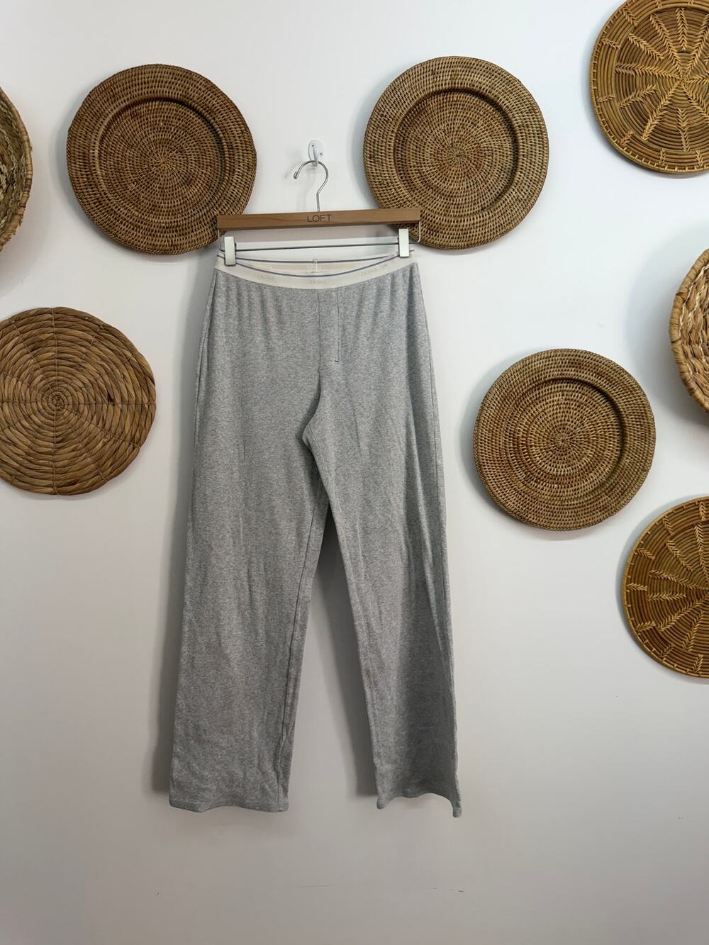 SKIMS Gray Loose Pant XS